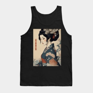 Japanese princess ukiyo e Tank Top